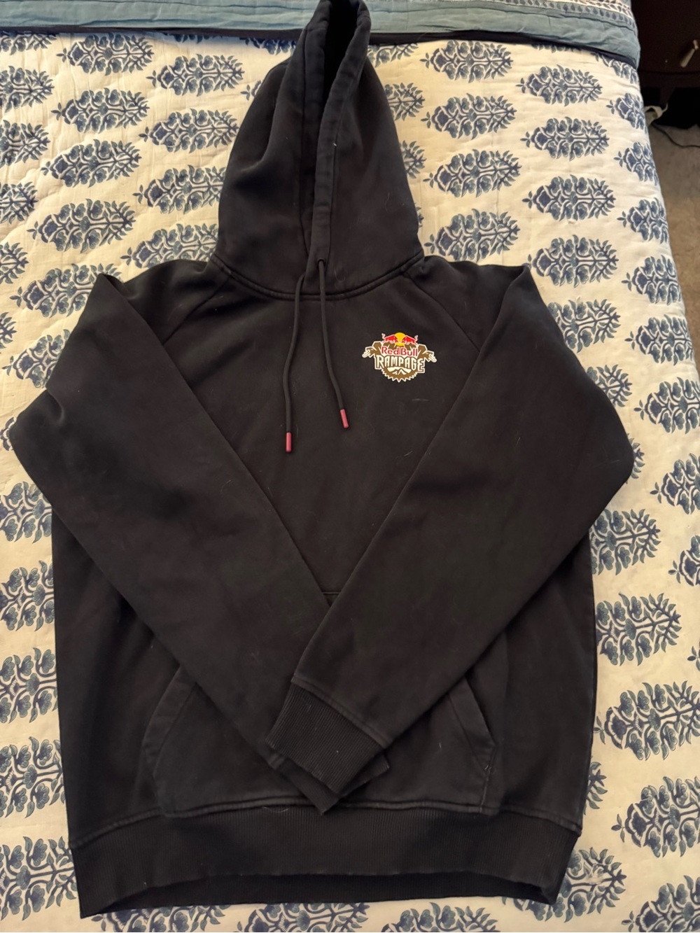 Red Bull Rampage Black Hooded Sweatshirt- size S/M